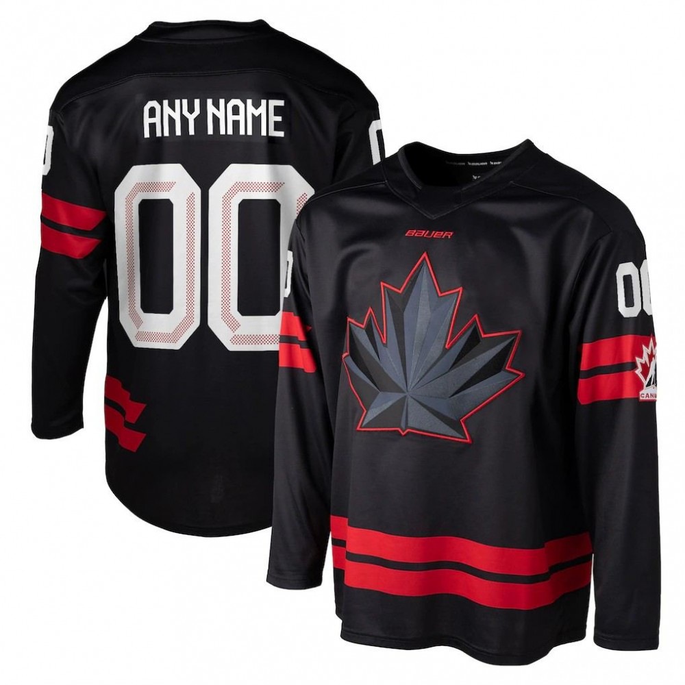 Women's Canada 2026 Black Replica Jersey