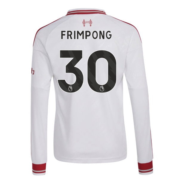 Kids' Liverpool 2026/27 Away Long Sleeve Jersey