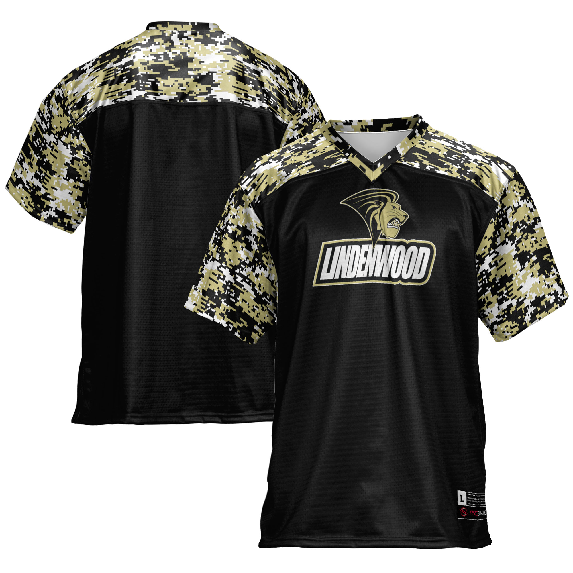 Men's Lindenwood Lions Black Jersey