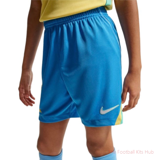 Men's Brazil 2026/27 Blue Home Shorts