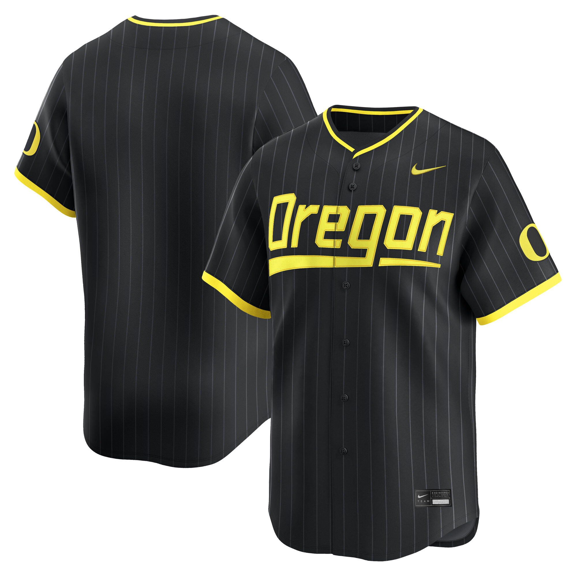 Women's Oregon Ducks Black Limited Jersey