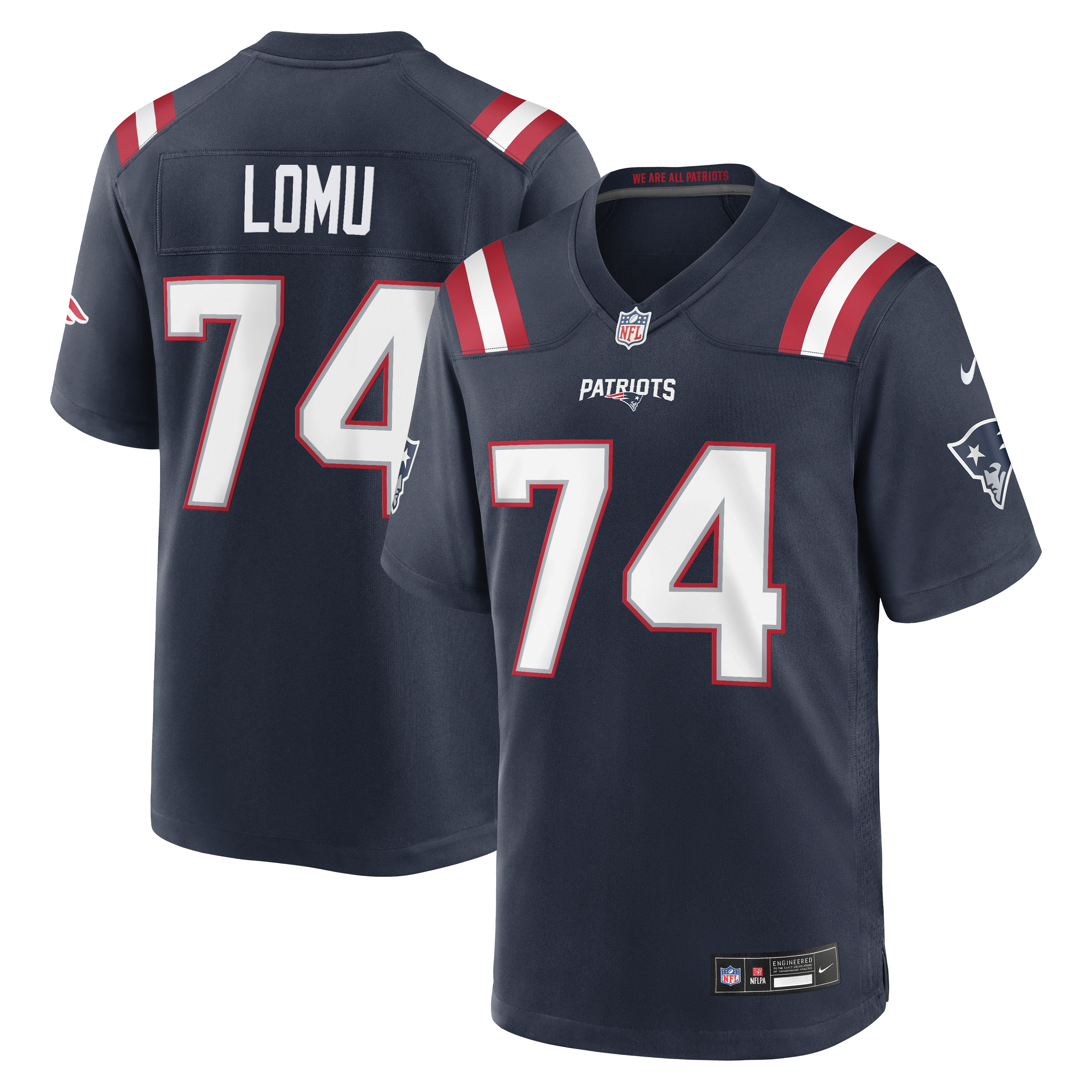 Kids' New England Patriots 2026 Navy Game Jersey