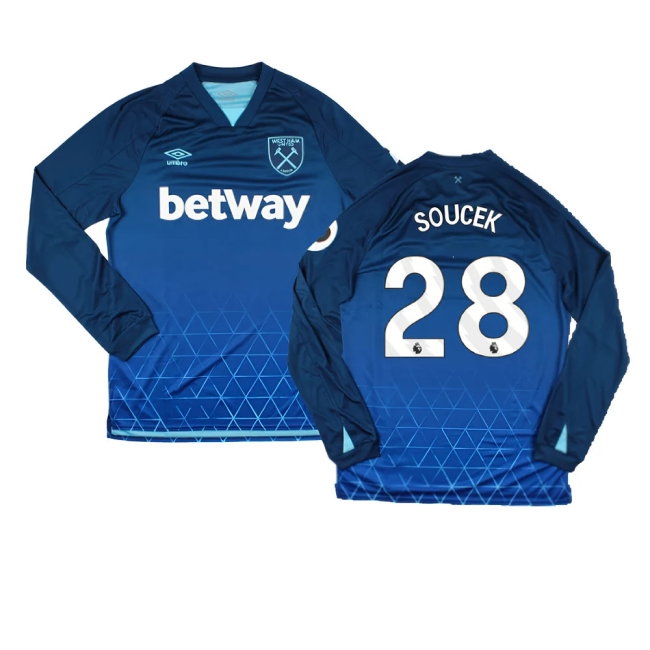 Kids' West Ham 2023/24 Third Long Sleeve Jersey