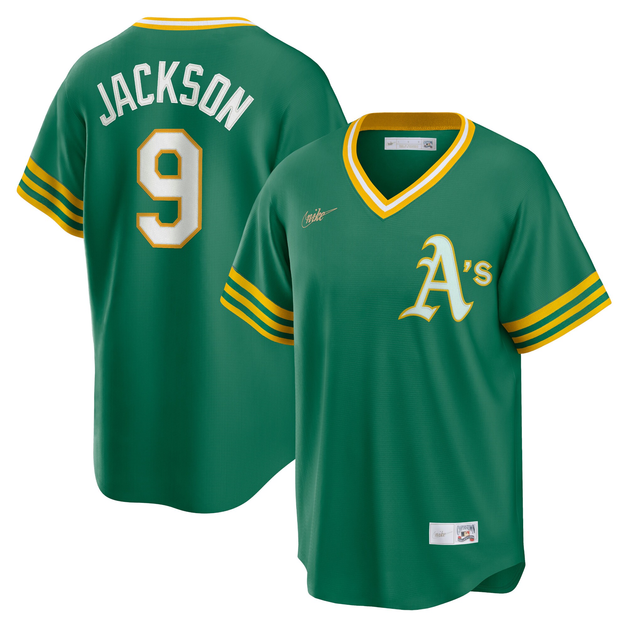 Women's Reggie Jackson Athletics Kelly Player Jersey