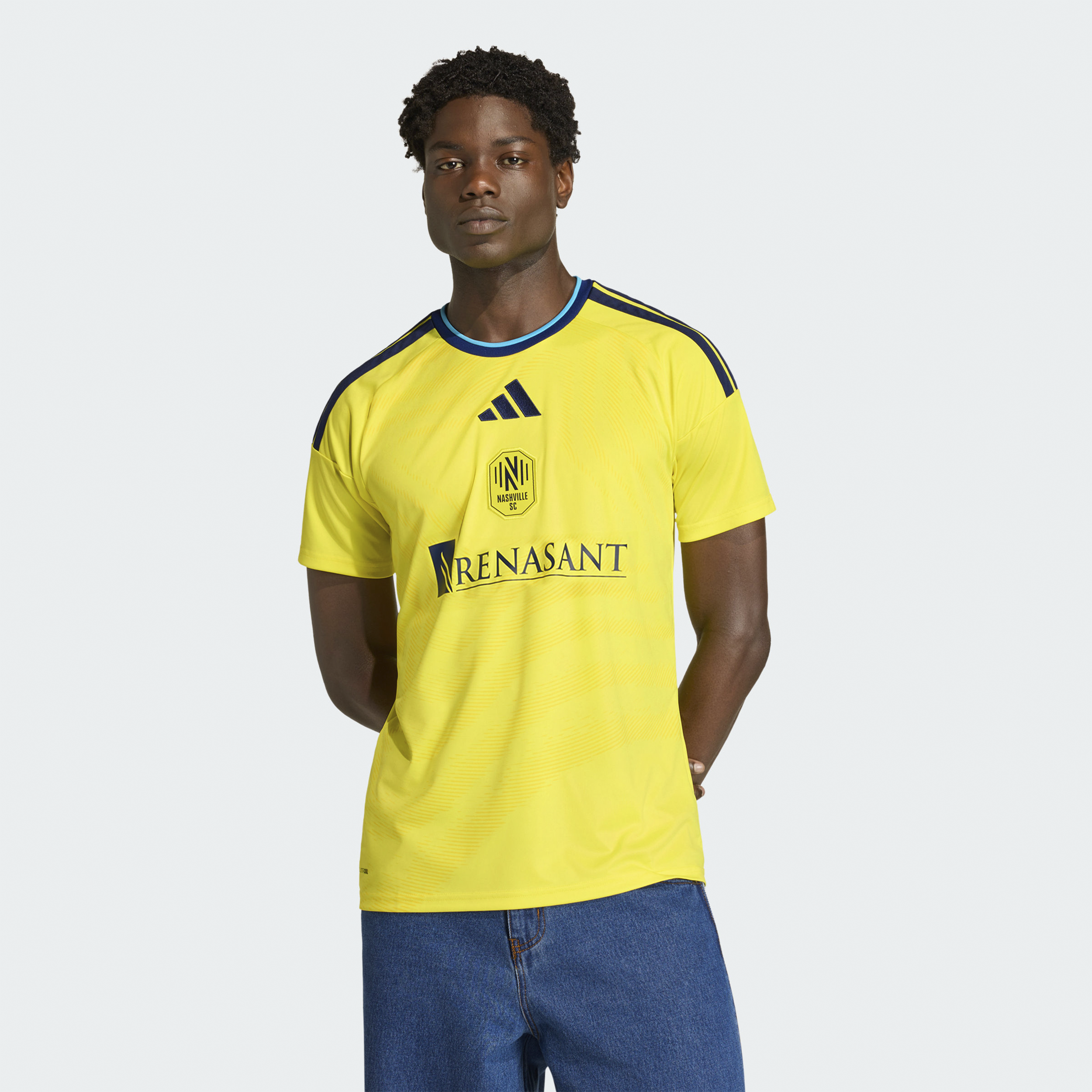 Kids' Nashville SC 2026 Yellow Replica Kit