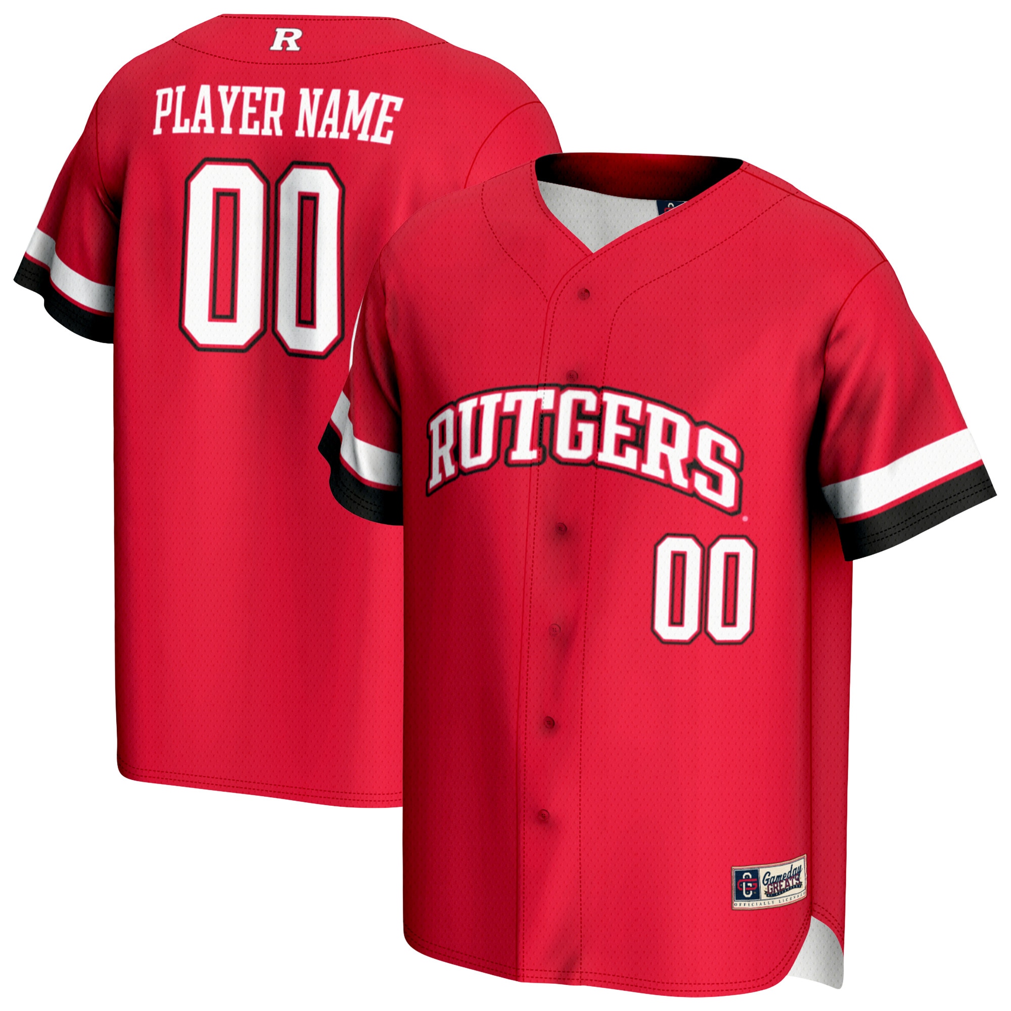 Men's Rutgers Scarlet Knights Player Jersey