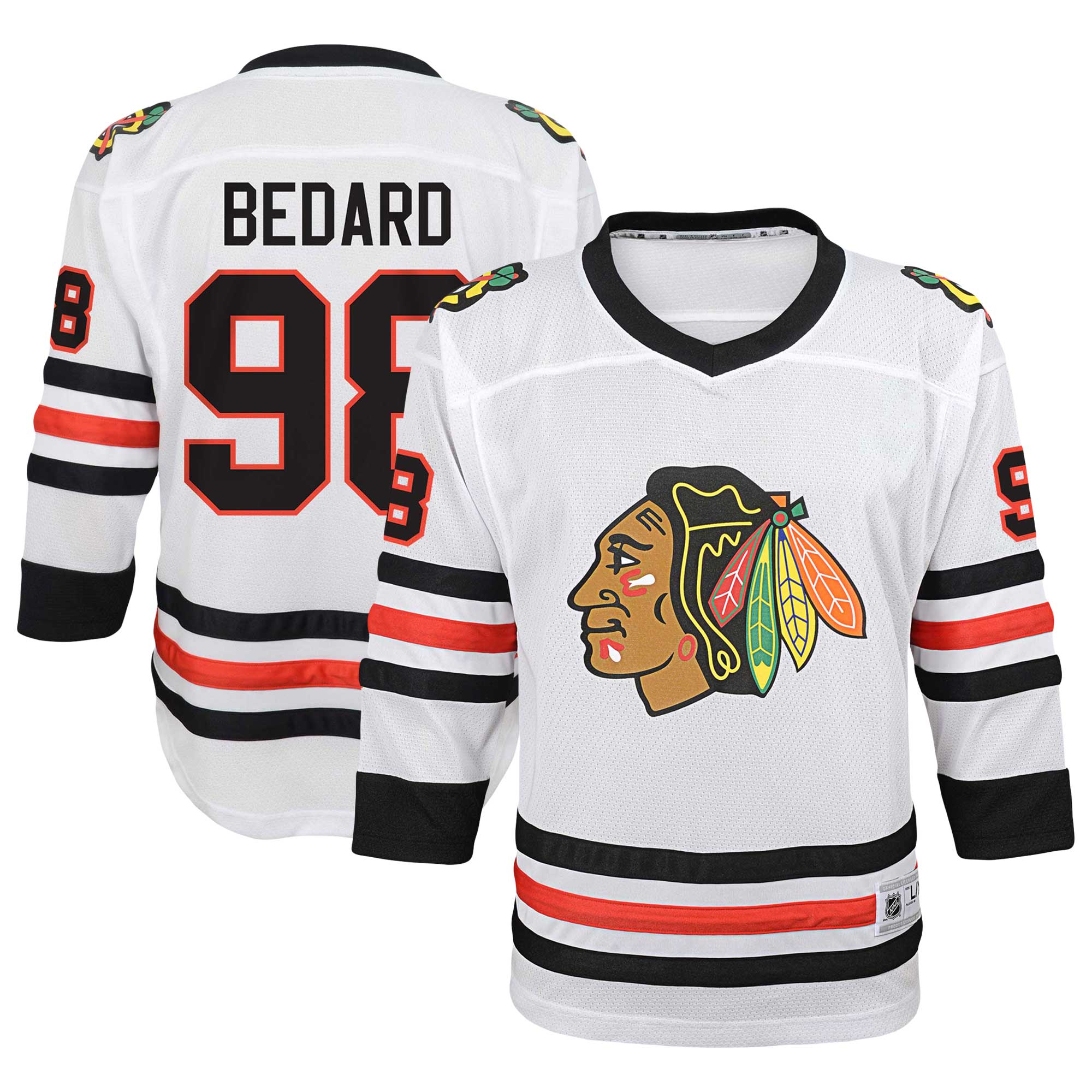 Men's Chicago Blackhawks White Player Jersey