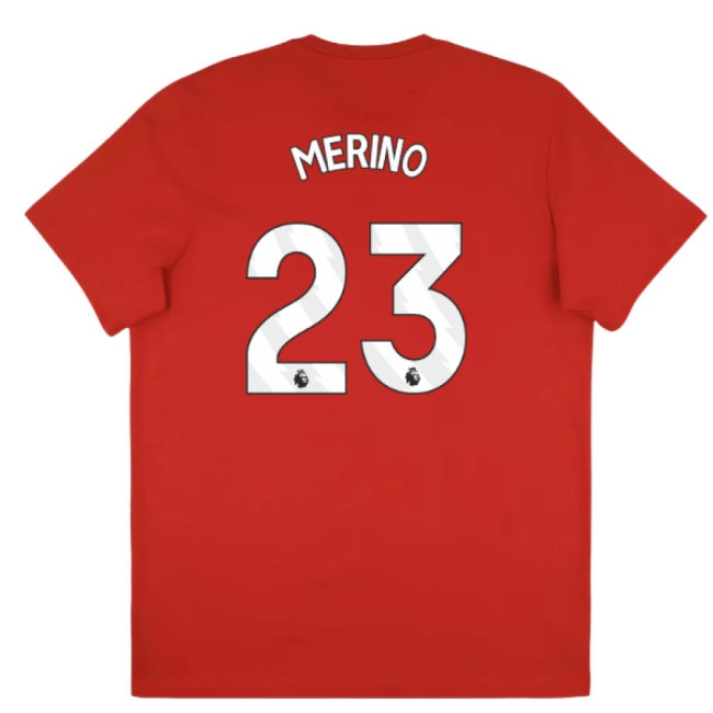 Women's Arsenal 2025/26 Scarlet Tee
