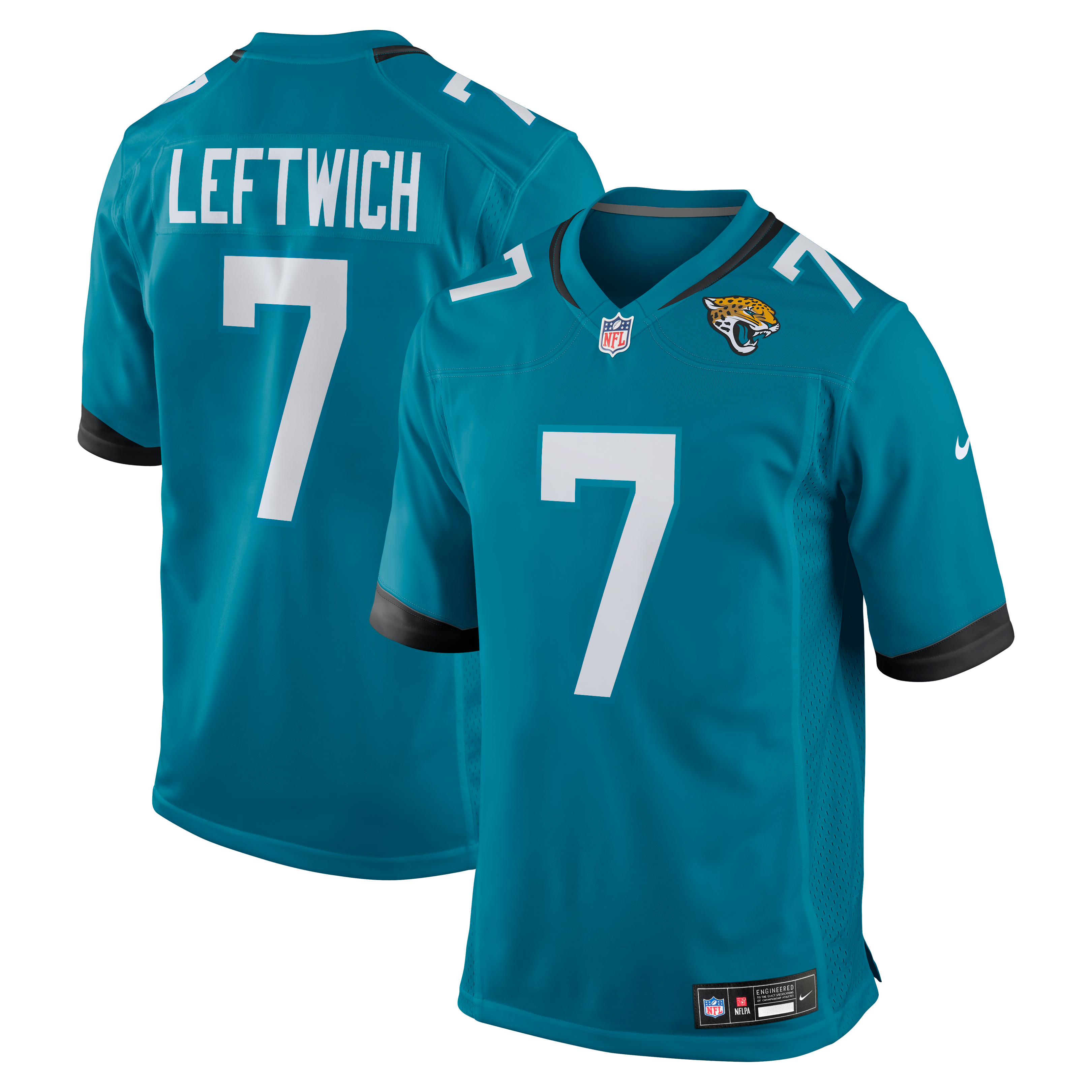 Women's Jacksonville Jaguars Teal Player Jersey