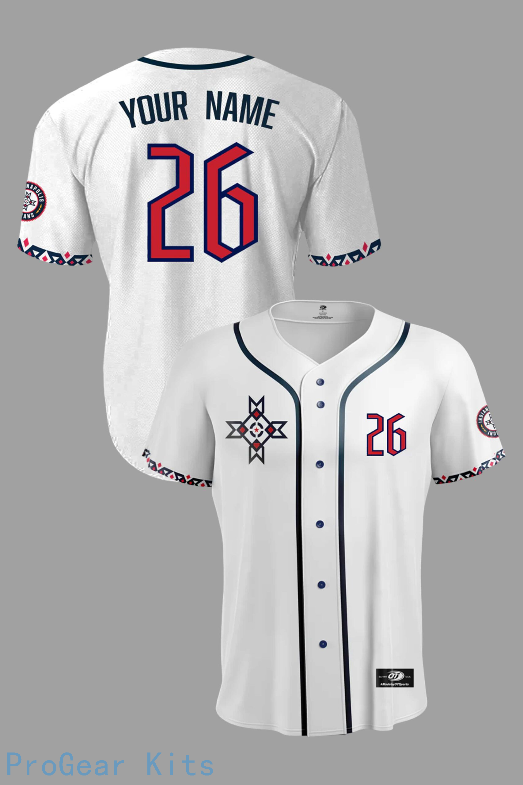 Men's Indianapolis Indians 2026 Heritage Jersey