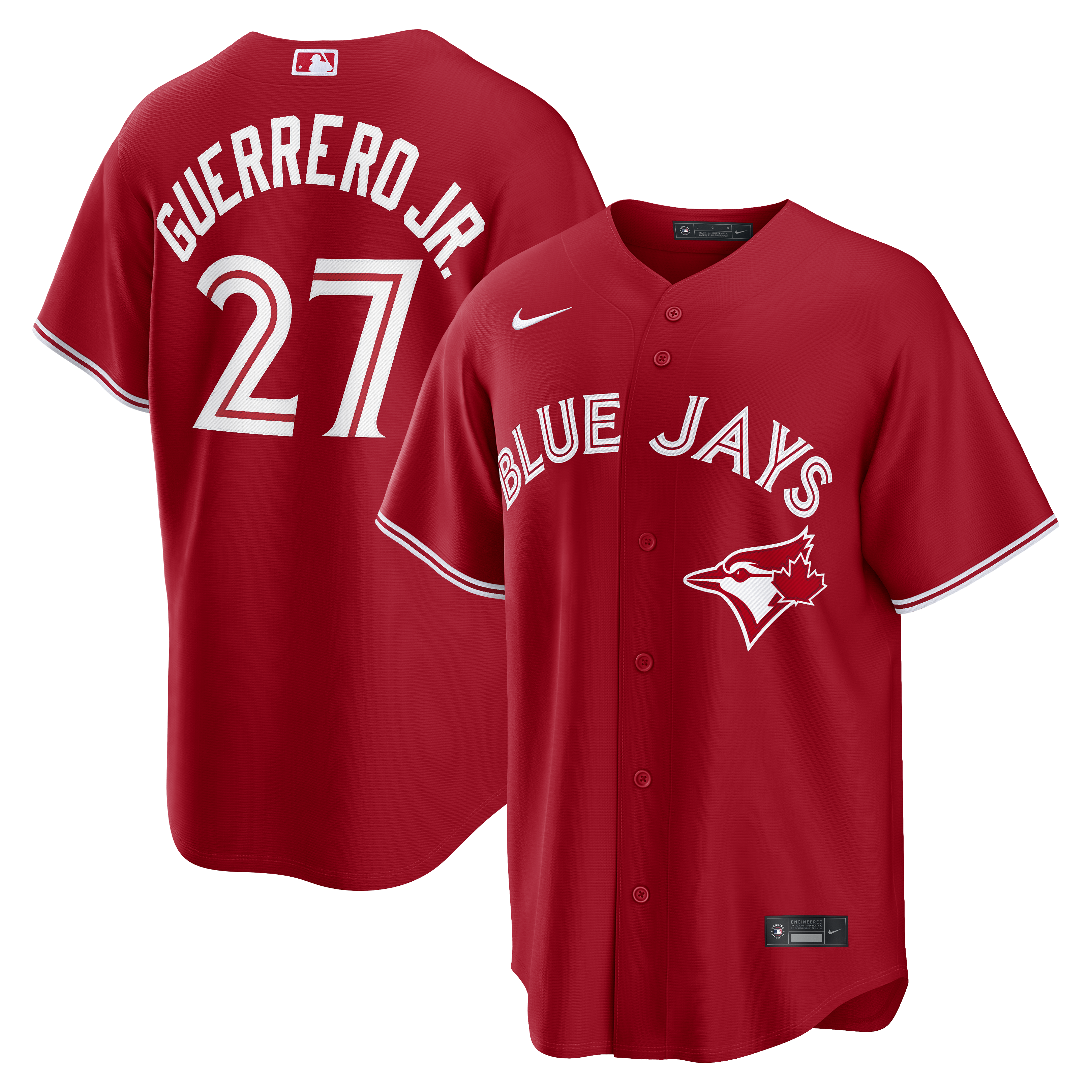 Kids' Toronto Blue Jays Red Replica Jersey