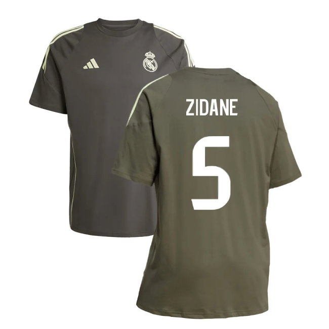 Kids' Trainings Real Madrid 2025/26 Grey Training Tee