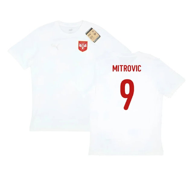 Men's Trainings Serbia 2024/25 White Training Jersey