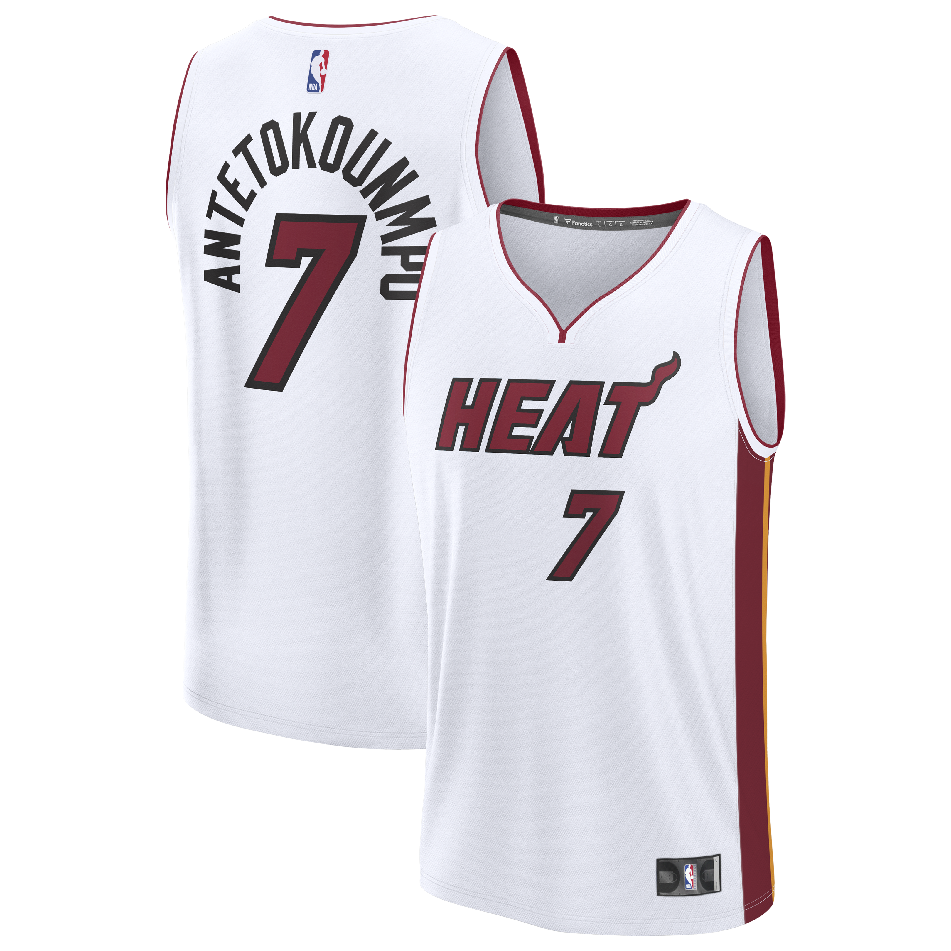 Women's Miami Heat White Replica Jersey