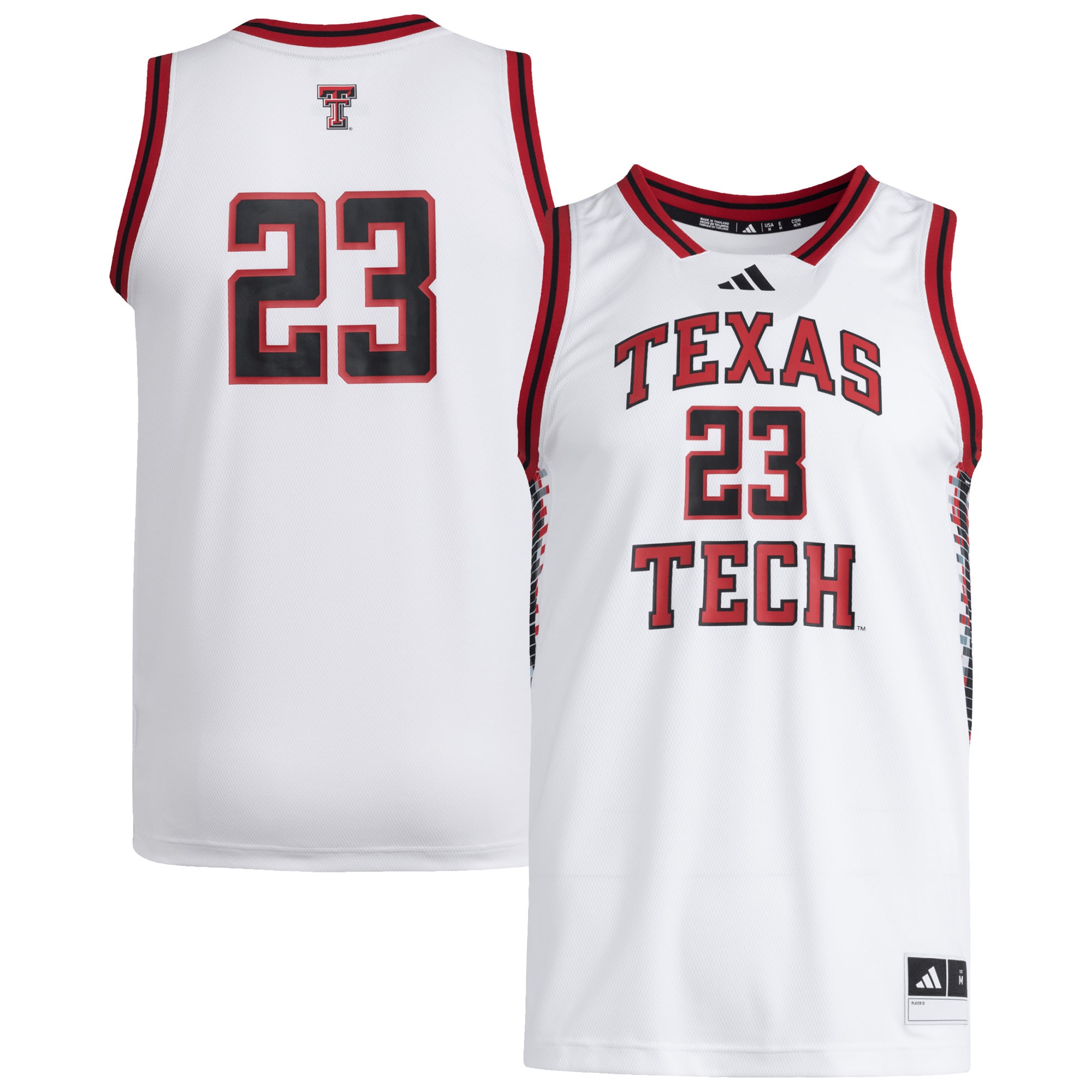 Kids' Texas Tech Red Raiders White Swingman Jersey