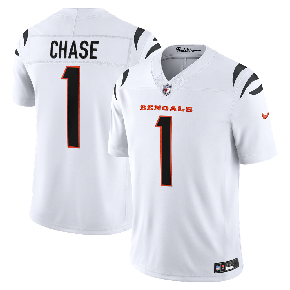 Women's Cincinnati Bengals White Stitched Limited Jersey