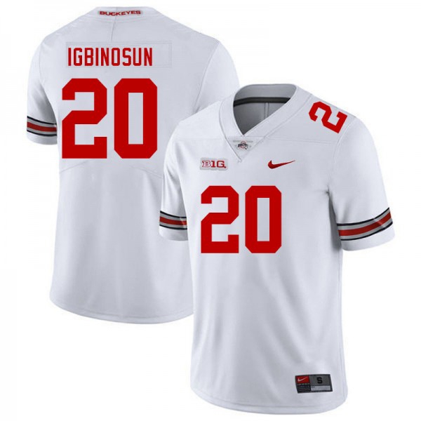 Kids' Ohio State Buckeyes White Jersey