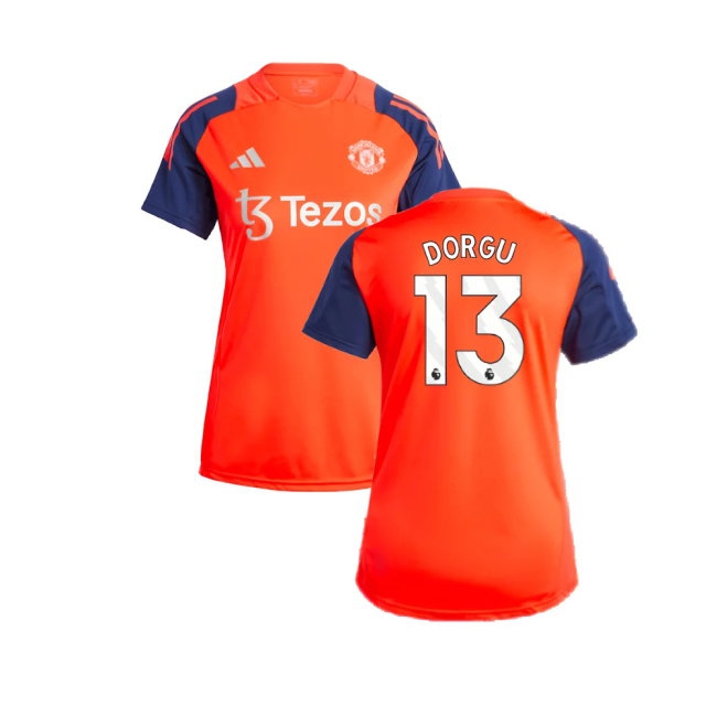 Kids' Trainings MAN UTD 2024/25 Red Training Jersey