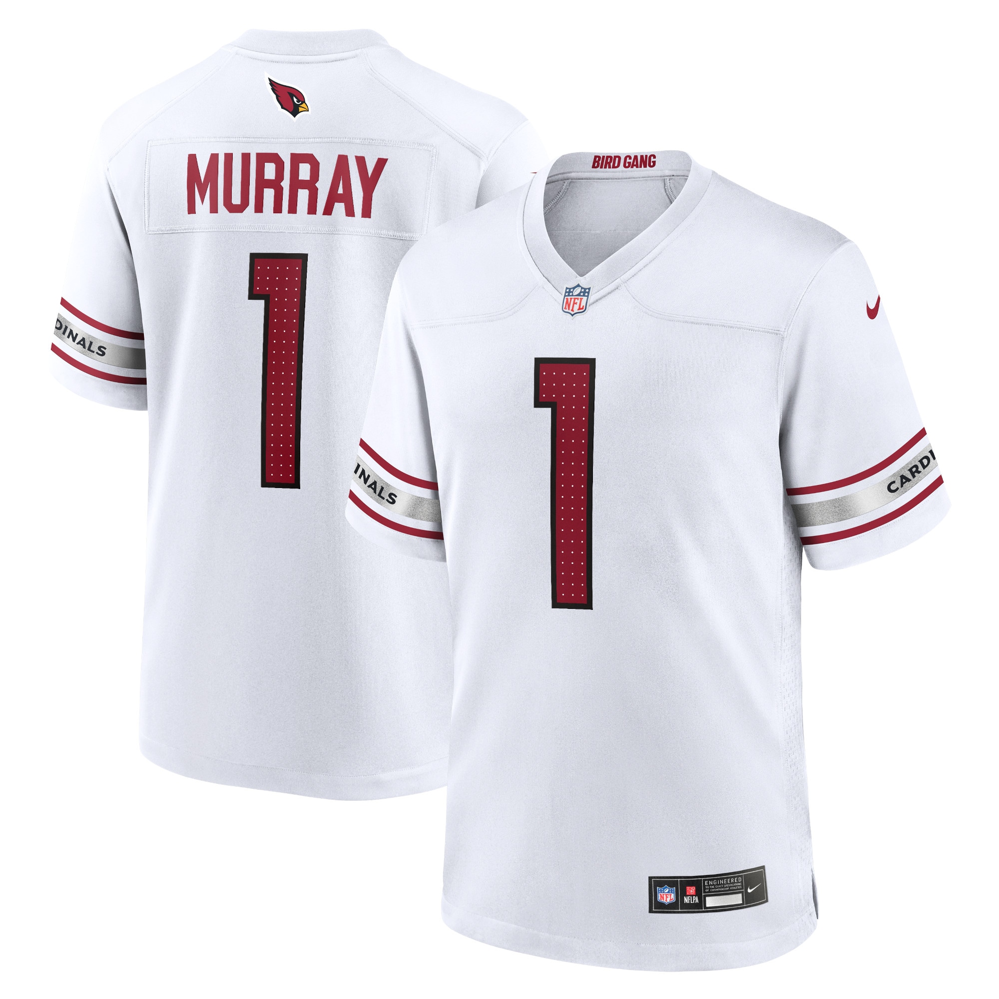 Kids' Arizona Cardinals White Player Jersey