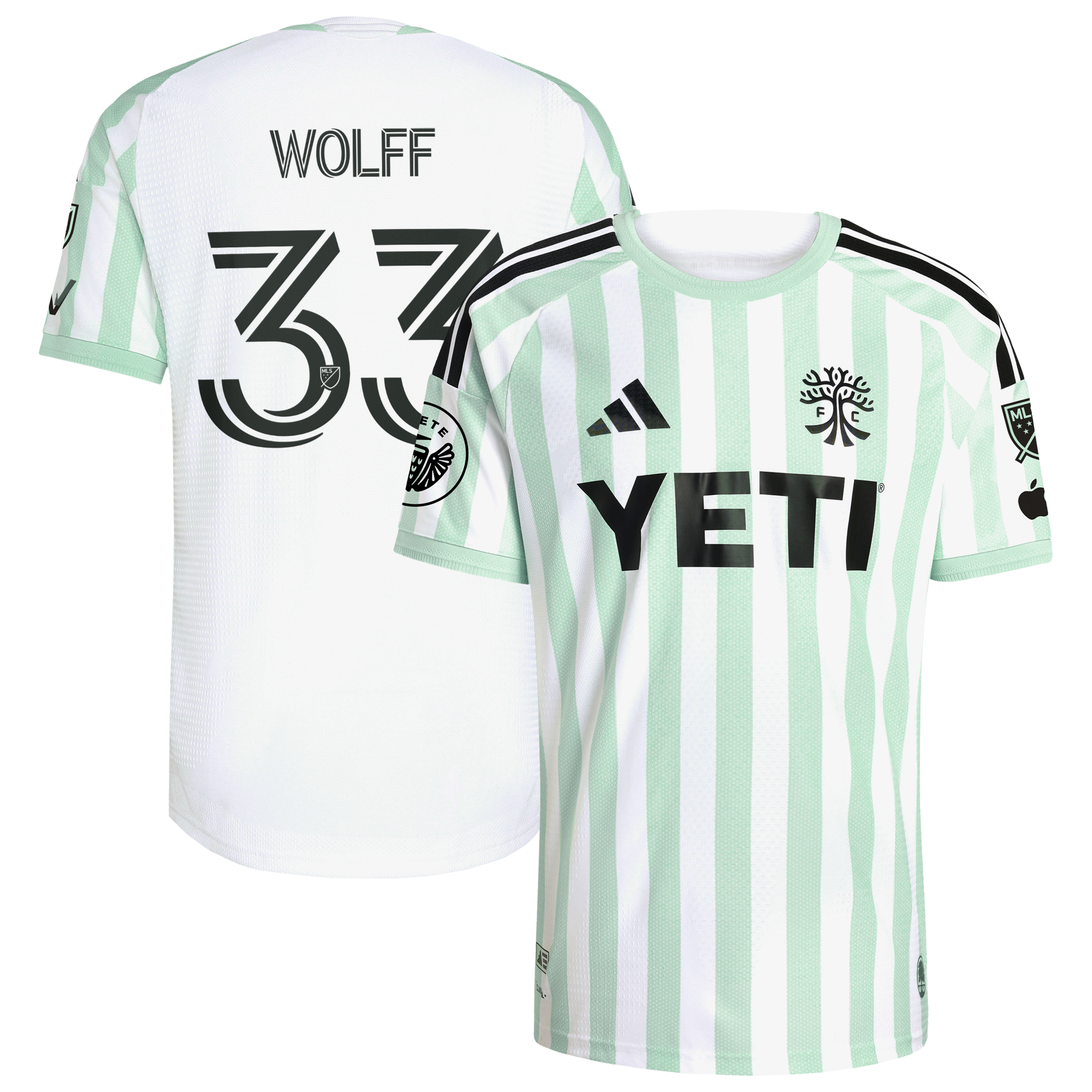 Kids' Austin FC 2026 White Kit