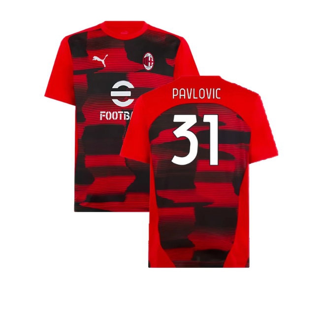 Men's AC Milan 2024/25 Red Jersey