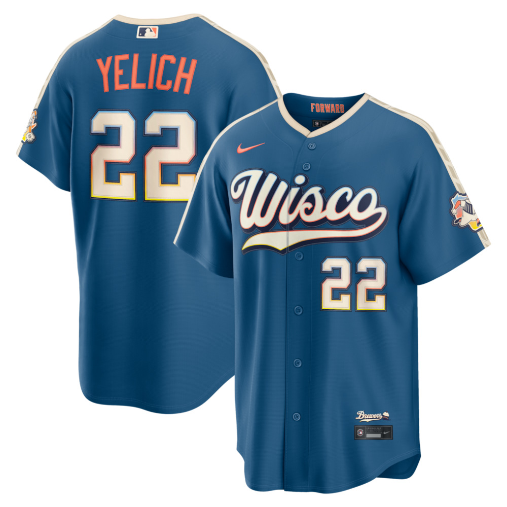 Men's Milwaukee Brewers 2026 Blue City Jersey