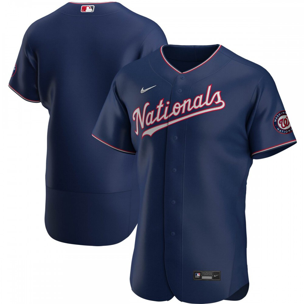 Men's Washington Nationals Navy Alternate Jersey