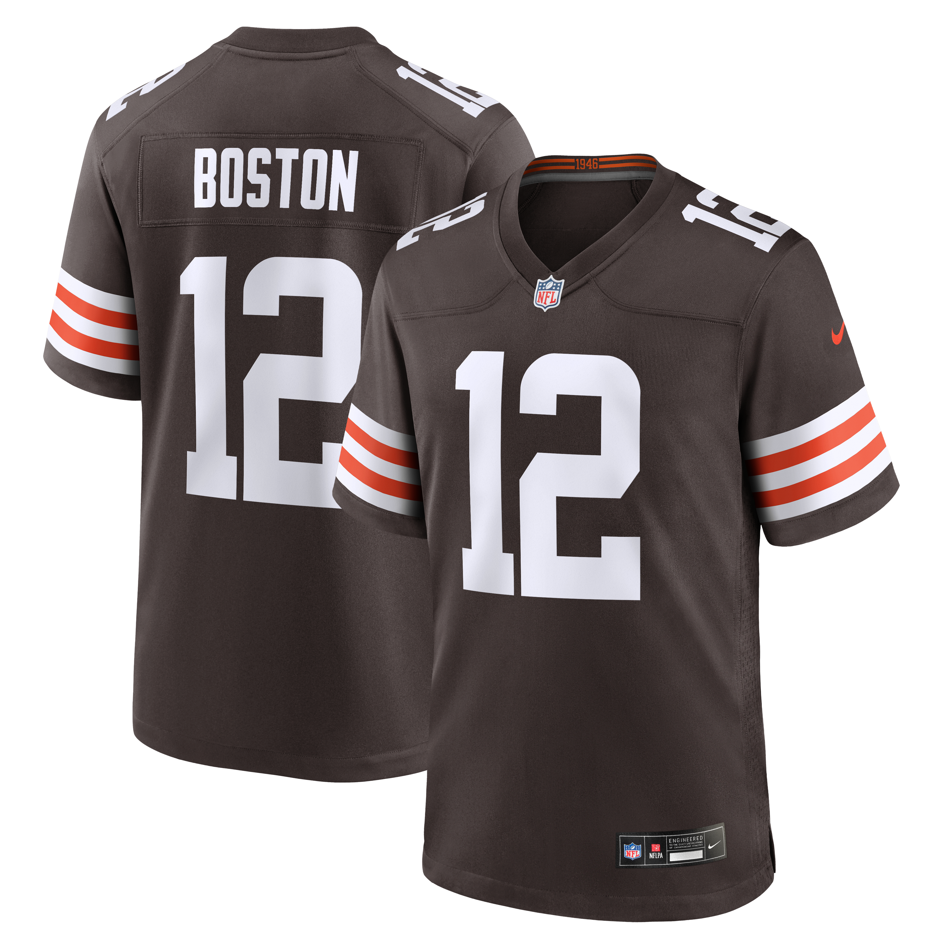 Kids' Cleveland Browns Brown Game Jersey