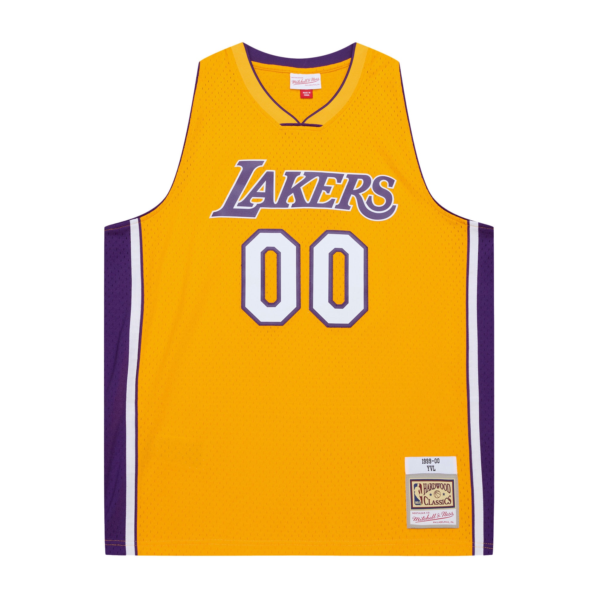 Men's Los Angeles Lakers Gold Swingman Jersey