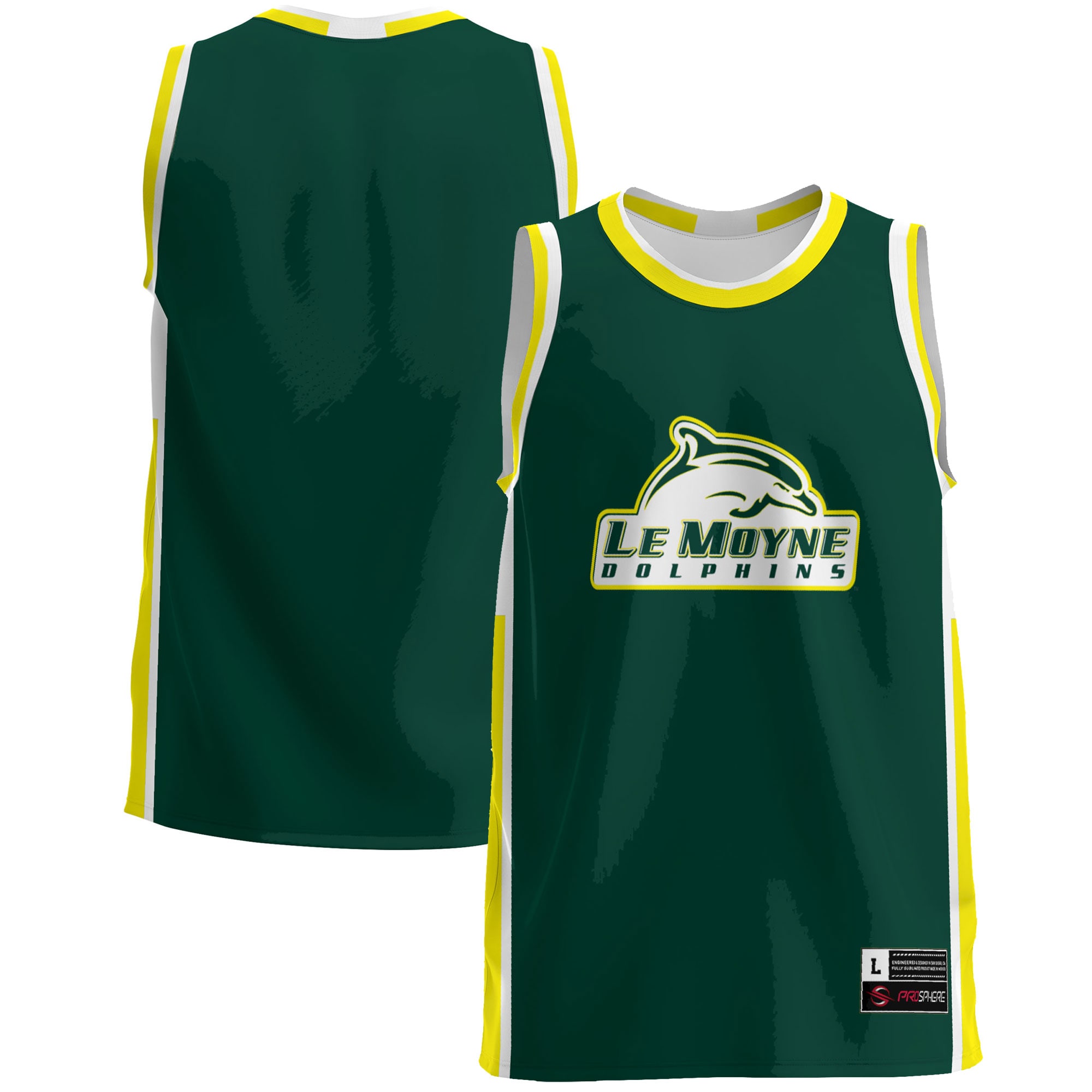 Women's Le Moyne Dolphins Green Jersey