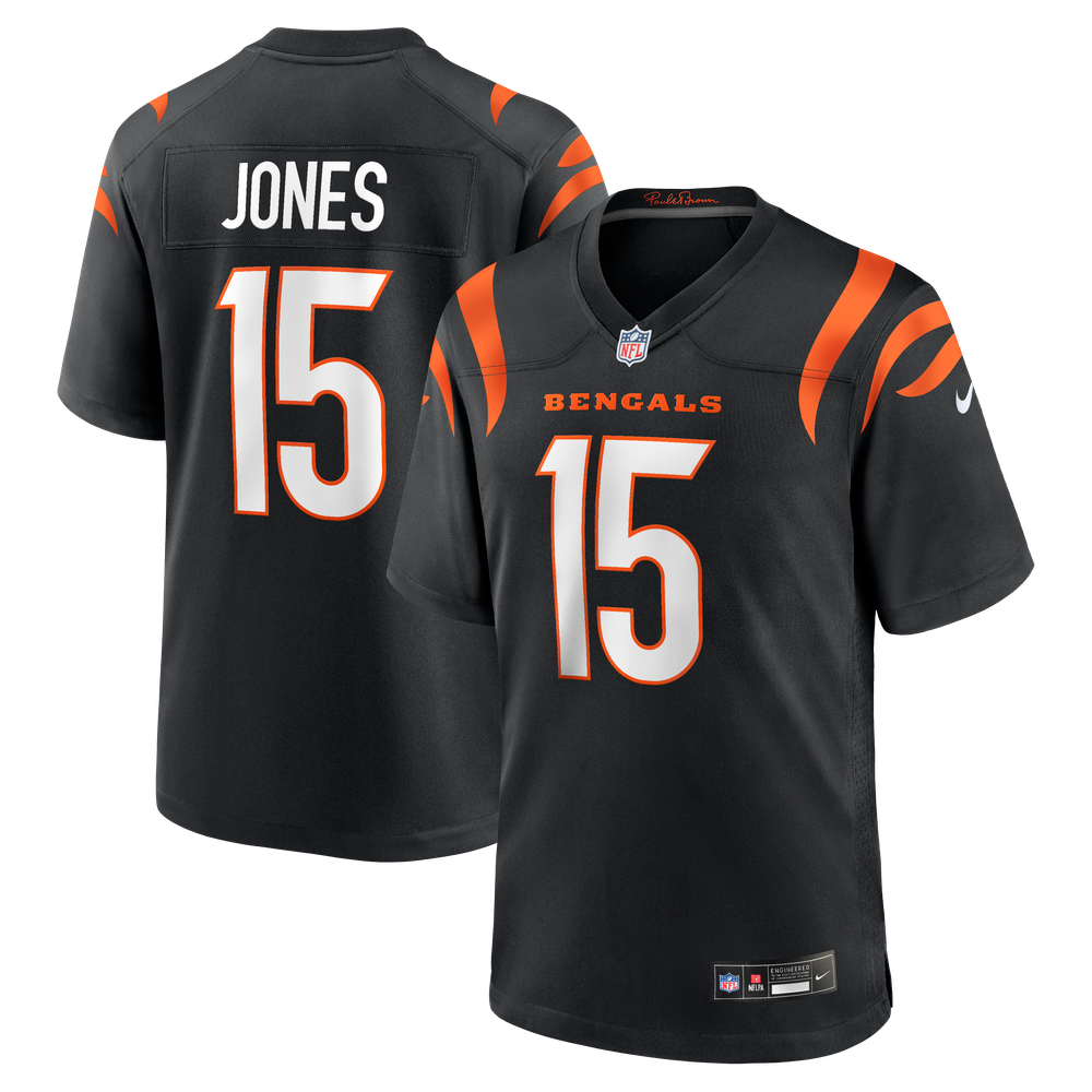 Men's Cincinnati Bengals Black Game Jersey