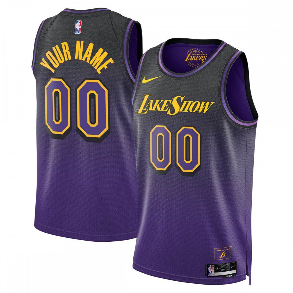 Women's Los Angeles Lakers 2024/25 Purple City Swingman Jersey