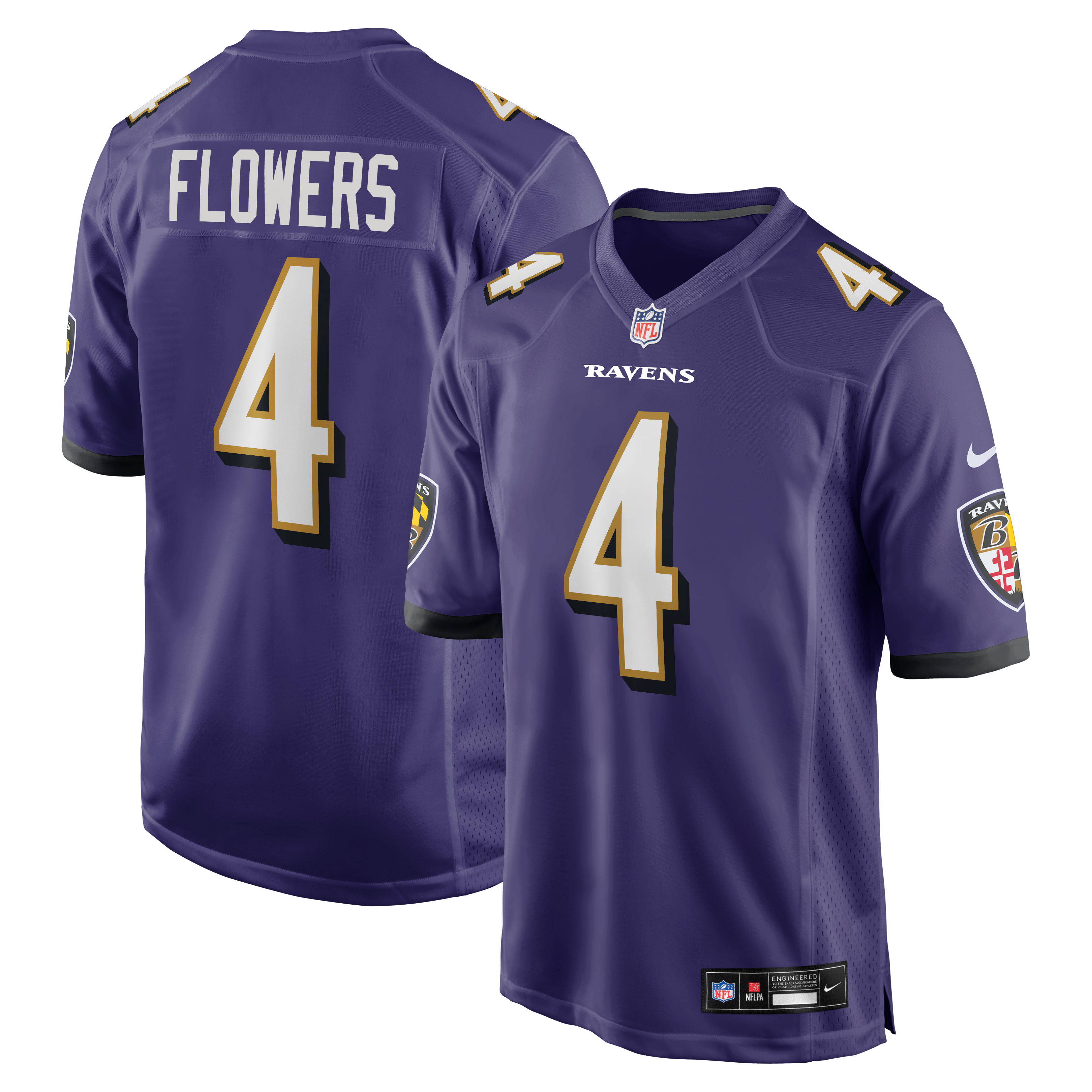 Men's Baltimore Ravens Purple Game Jersey