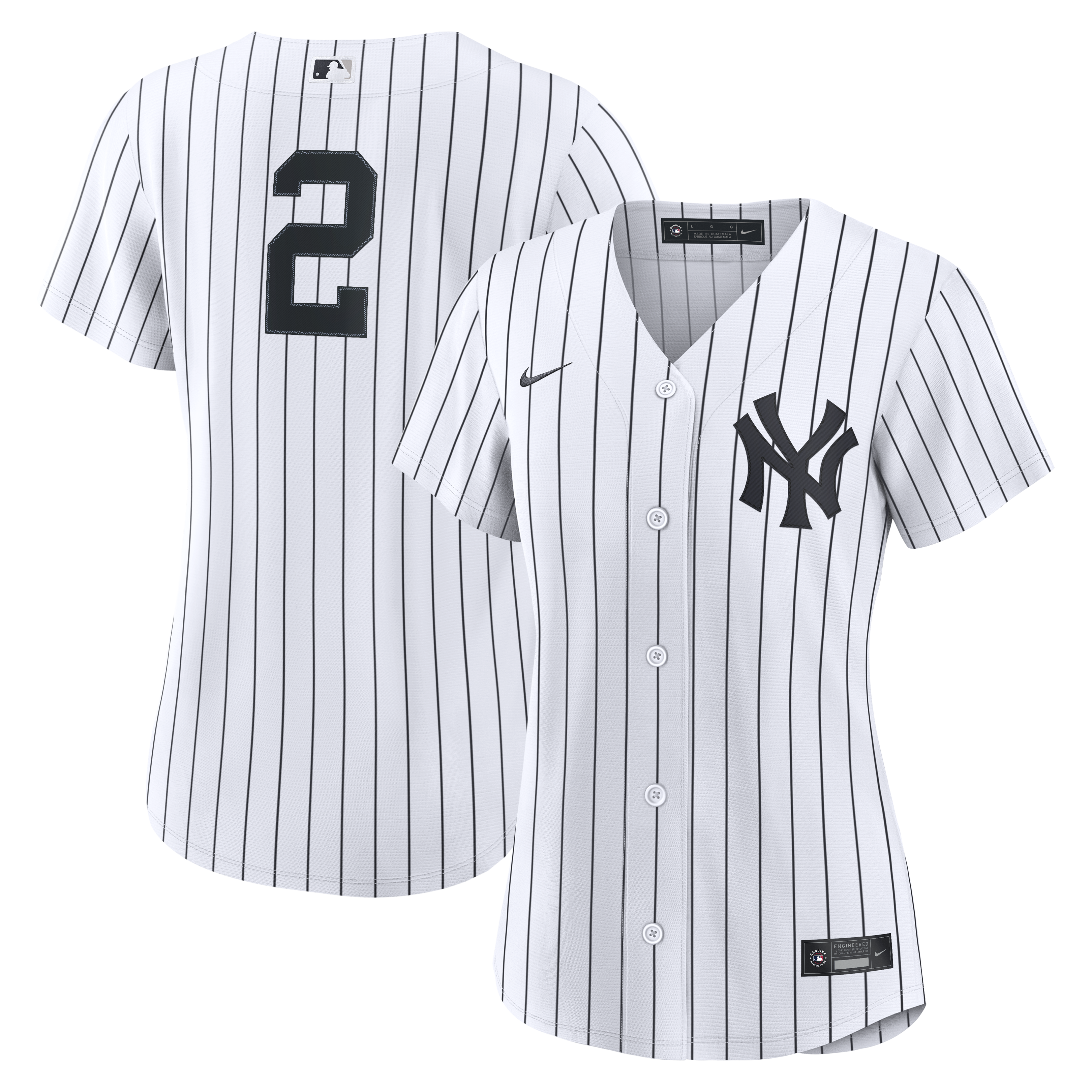Women's New York Yankees White Replica Jersey