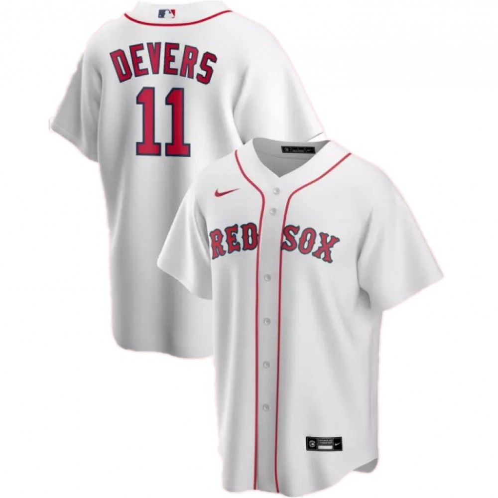 Men's Boston Red Sox 2020 White Home Jersey