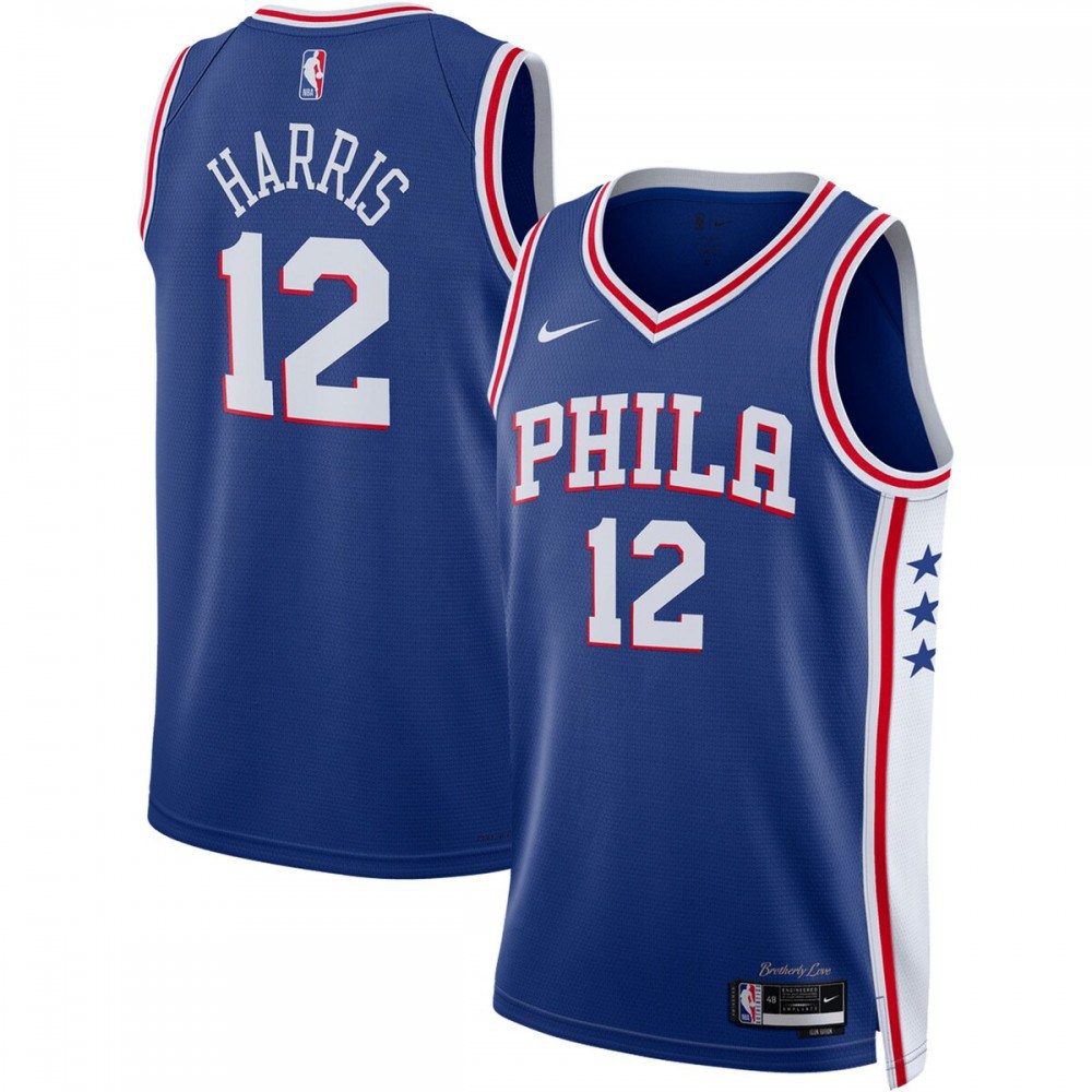 Women's Philadelphia 76ers 2022/23 Royal Icon Swingman Jersey