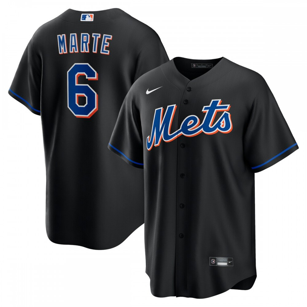 Women's New York Mets Black Player Jersey