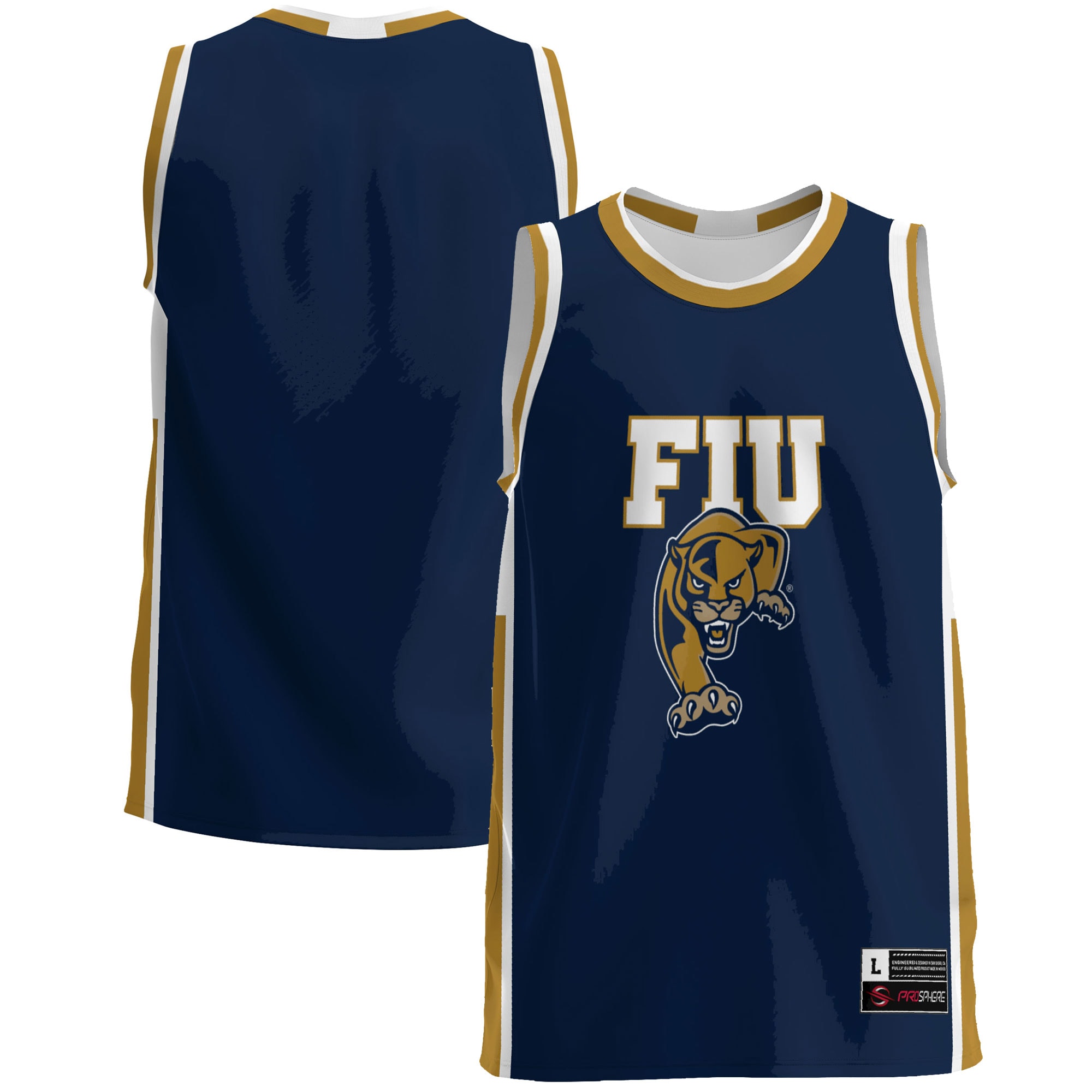 Kids' FIU Panthers Navy Jersey