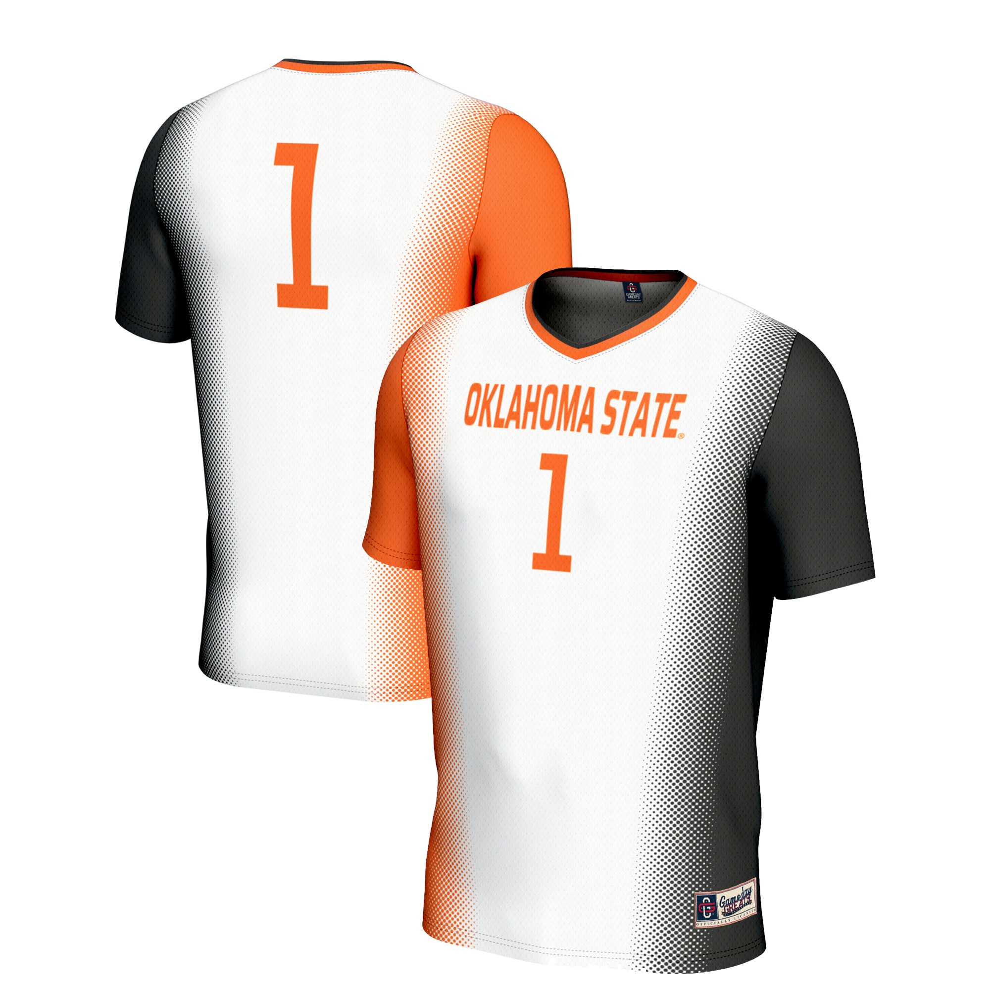 Men's Oklahoma State Cowboys White Jersey