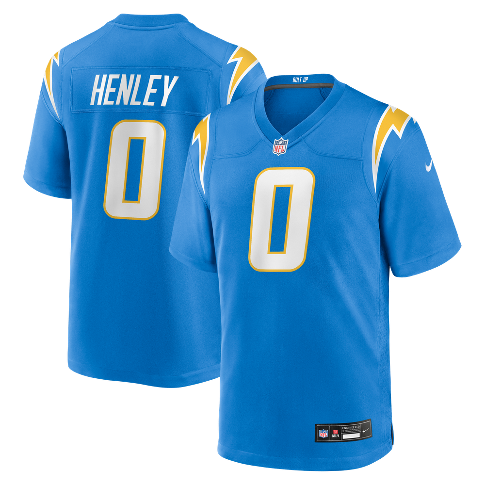 Women's Los Angeles Chargers Powder Game Jersey