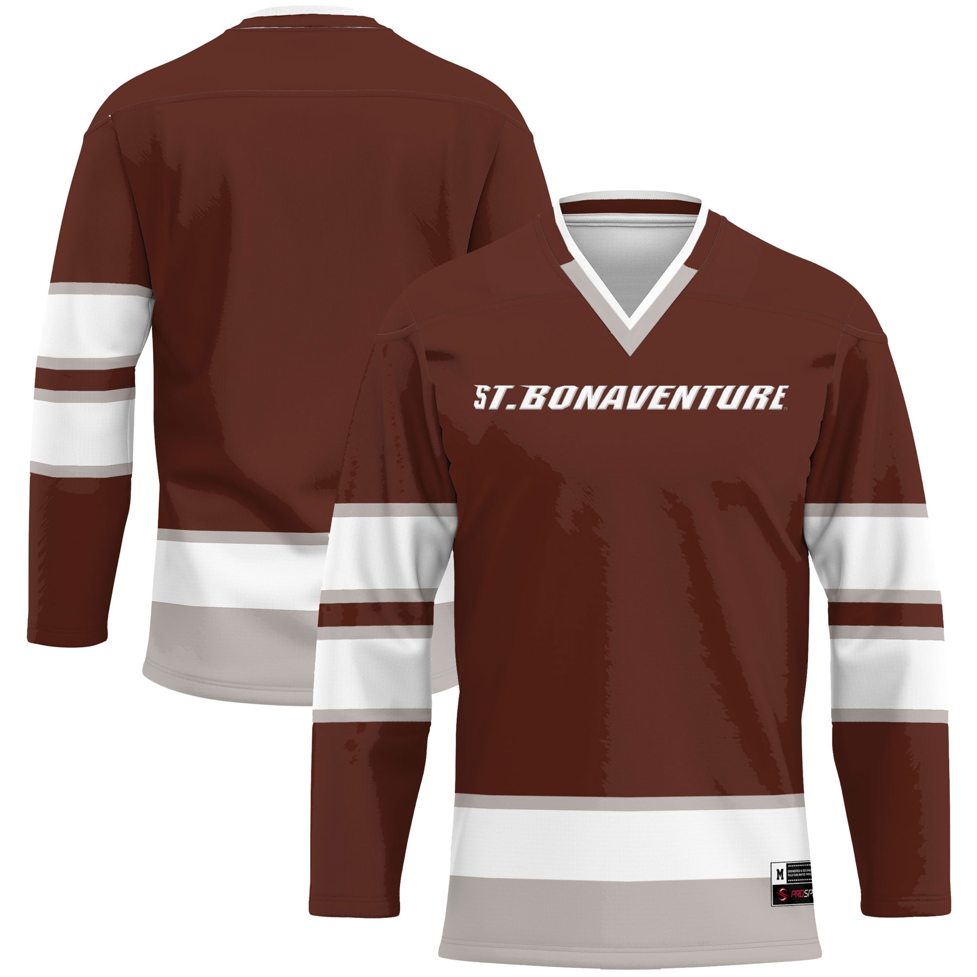 Men's St Bonaventure Bonnies Brown Jersey