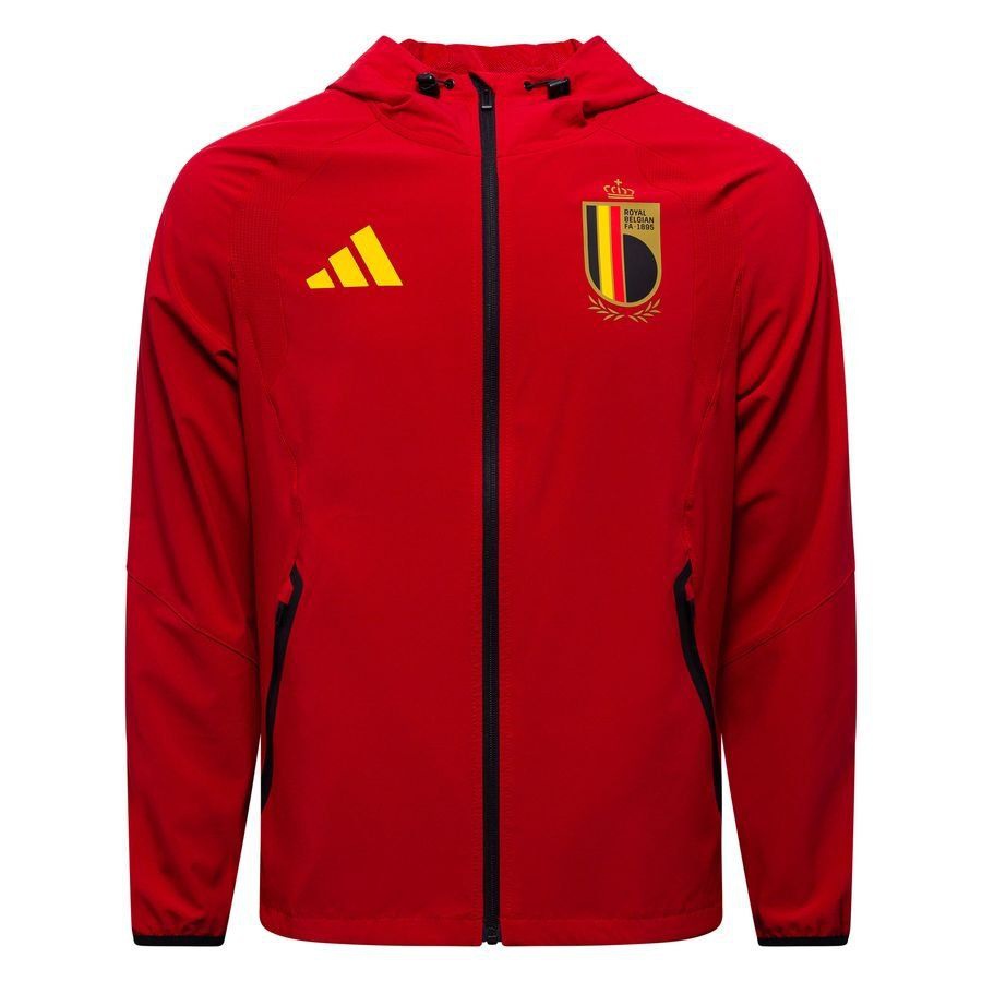 Men's Belgium 2026 Red Jacket
