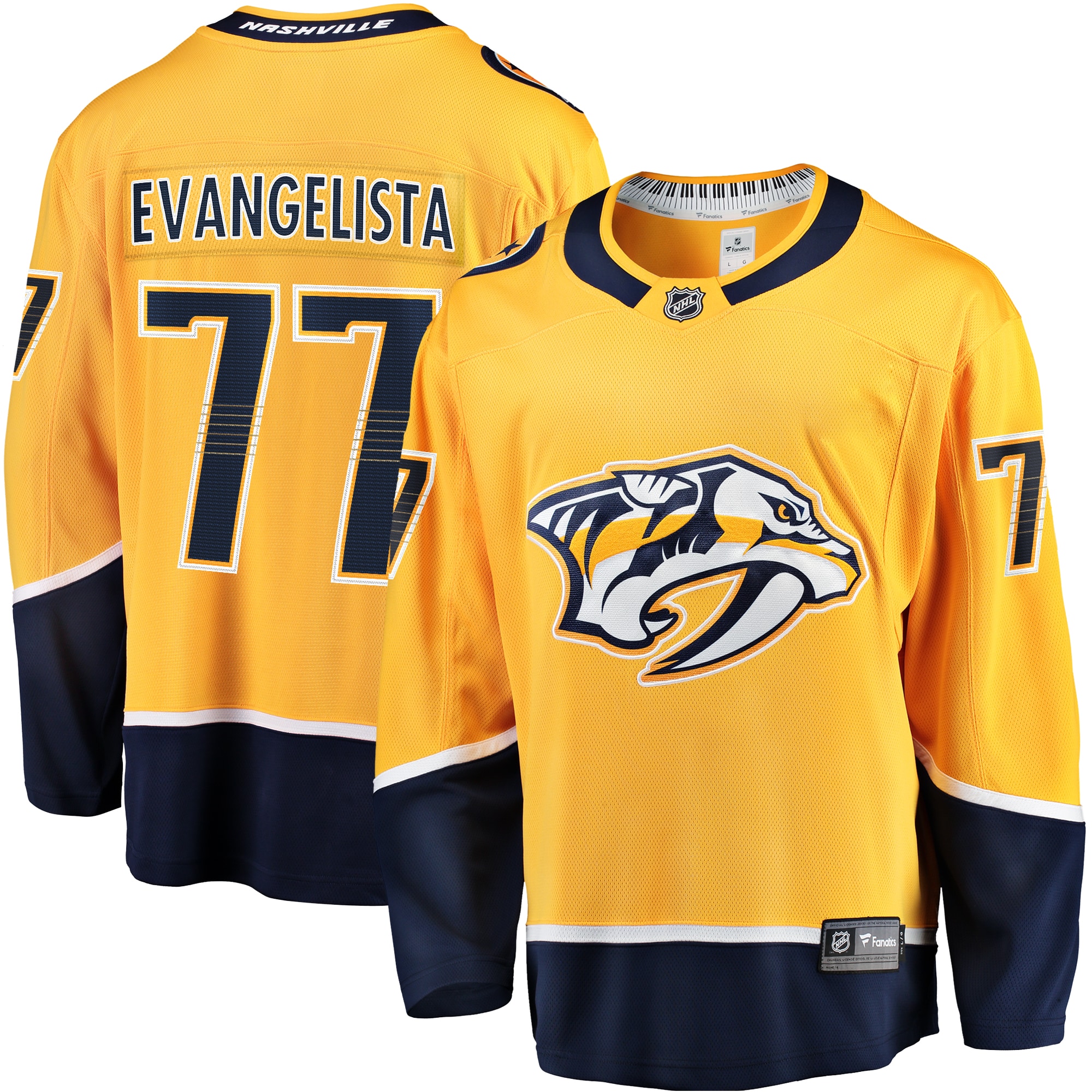 Women's Nashville Predators Gold Player Jersey
