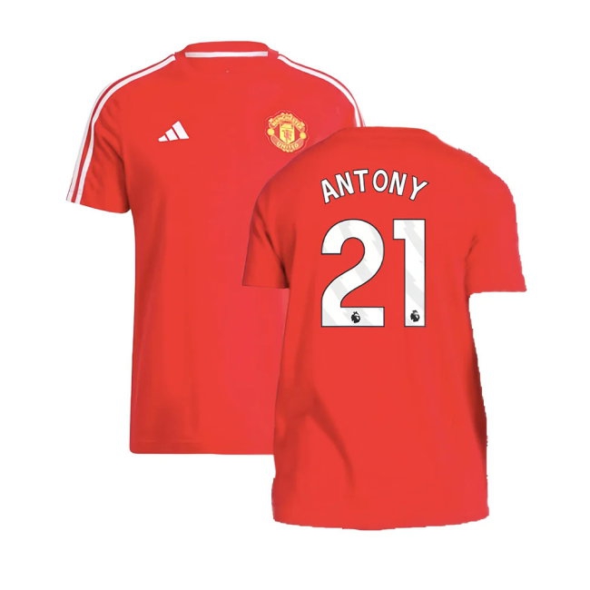 Women's Man Utd 2024/25 Red Tee