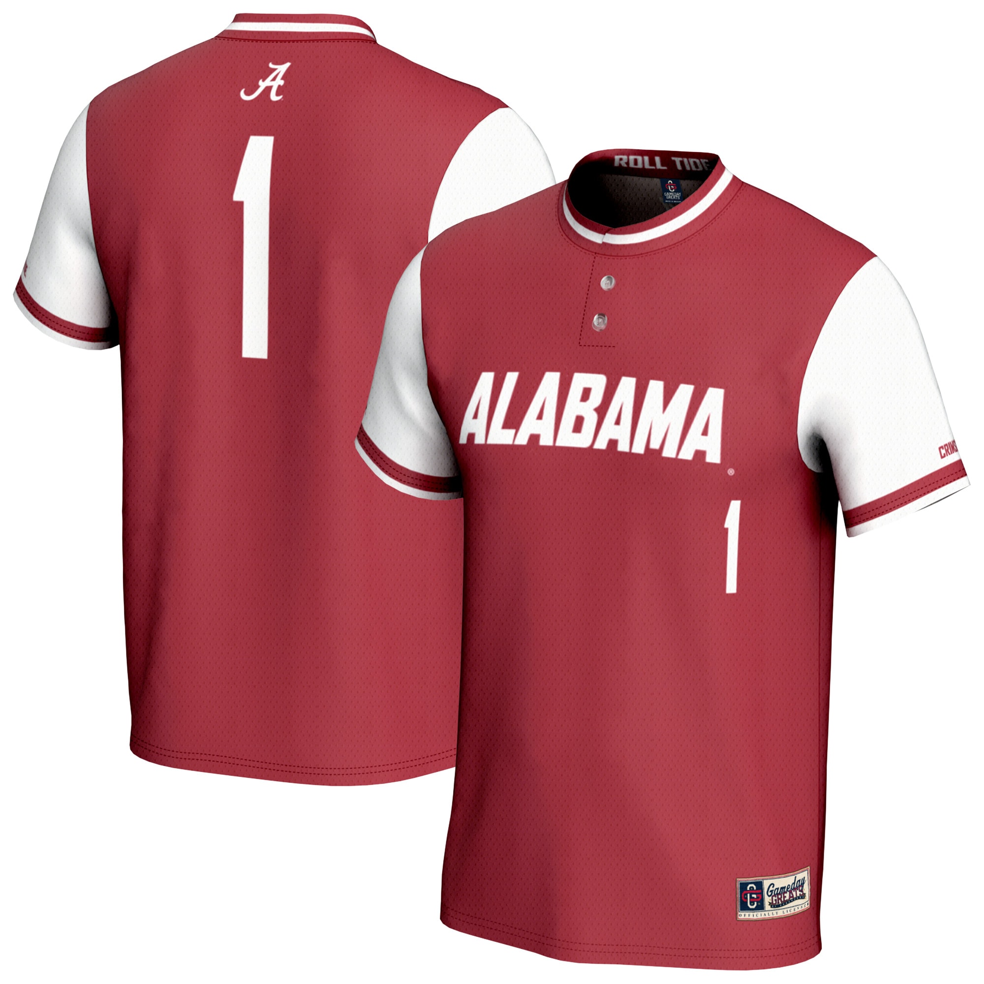 Kids' Alabama Crimson Tide Fashion Jersey