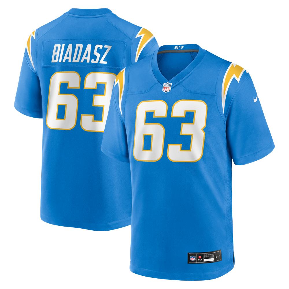 Women's Los Angeles Chargers Powder Game Jersey