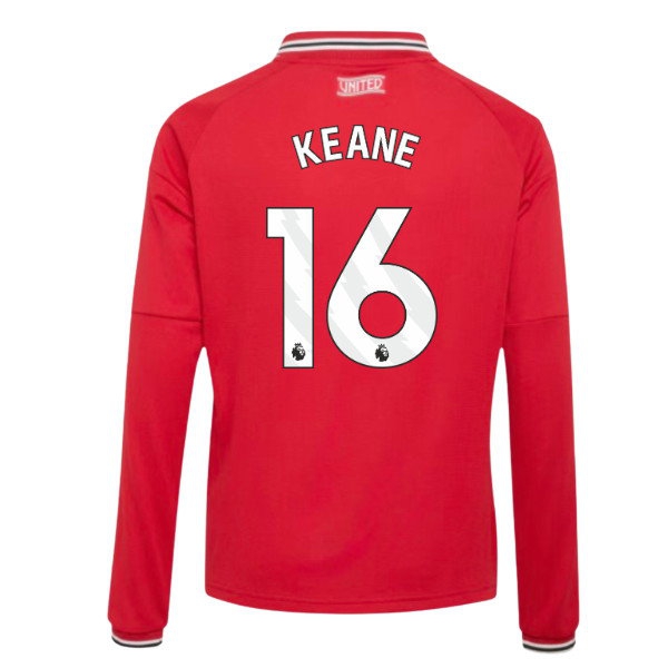Women's Man Utd 2026/27 Home Long Sleeve Jersey