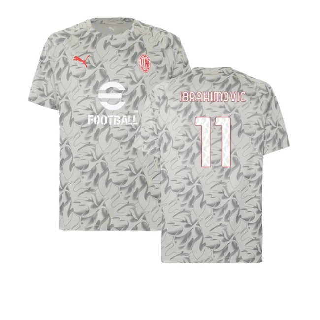 Kids' AC Milan 2025/26 Gray Jersey