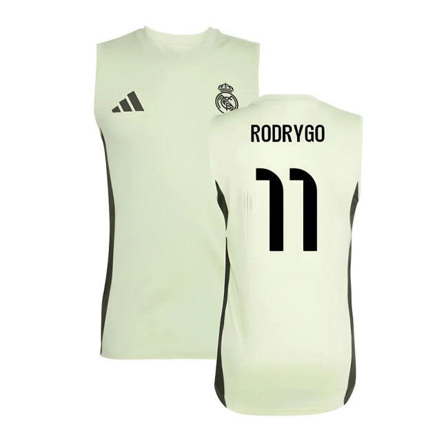 Men's Trainings Real Madrid 2025/26 Lime Training Jersey
