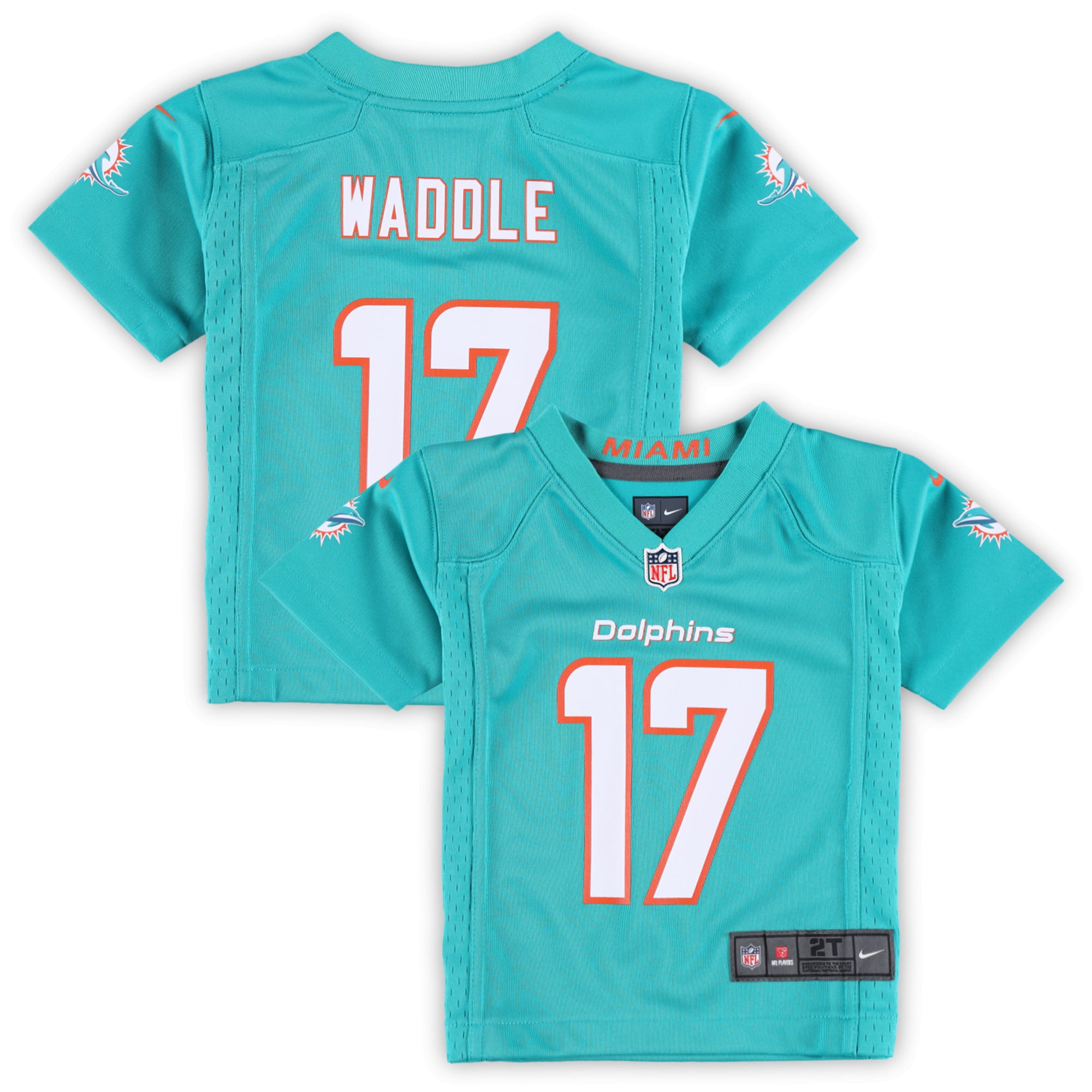 Kids' Miami Dolphins Aqua Game Jersey